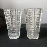 vintage vazen glas transparant