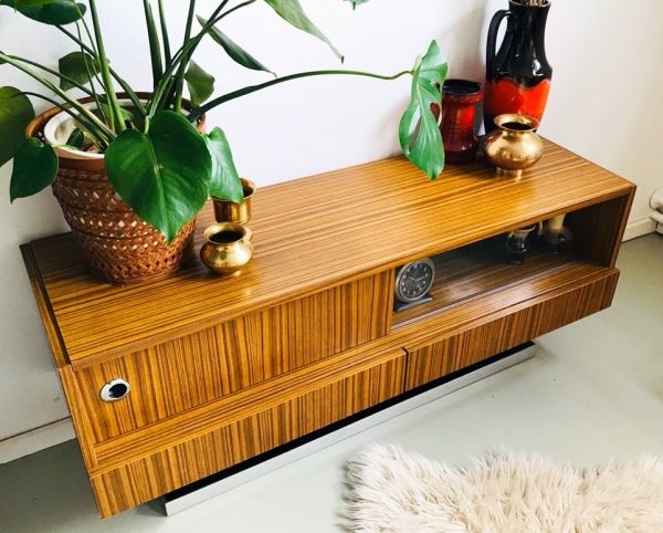 Grote hoeveelheid Ik geloof Reparatie mogelijk Vintage retro tv meubel kast Deens design sideboard - Woodstock design
