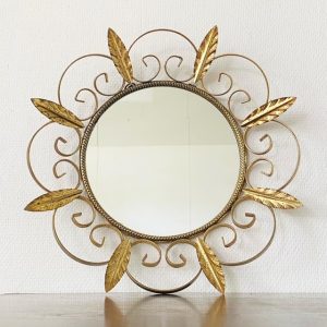 vintage sunburst spiegel Deknudt
