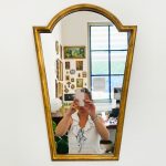 vintage gouden spiegel oosters