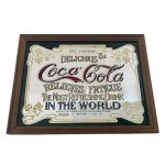 vintage Coca Cola spiegel
